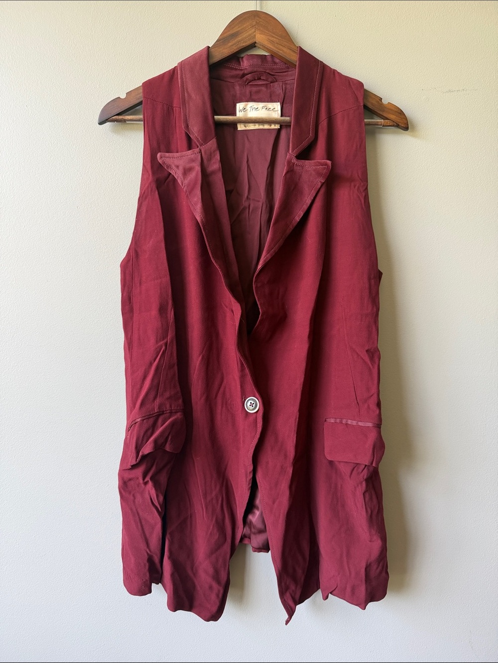 Free People "We The Free" Lennie Long Vest